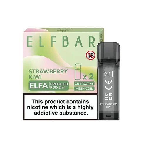 Elfbar "ELFA" 2ML PODS Strawberry Kiwi